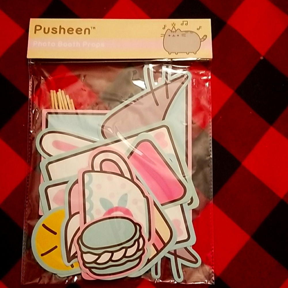 Pusheen Photo Booth Props
